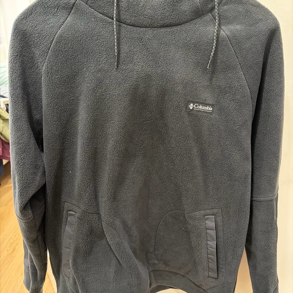 Columbia Men's Gray Fleece Pullover